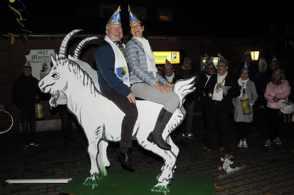 Sessionsbeginn 2018 Rückwärtsreiter